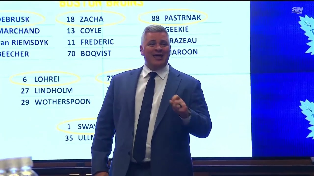 Sheldon Keefe pregame speech for game 6 Leafs vs Bruins