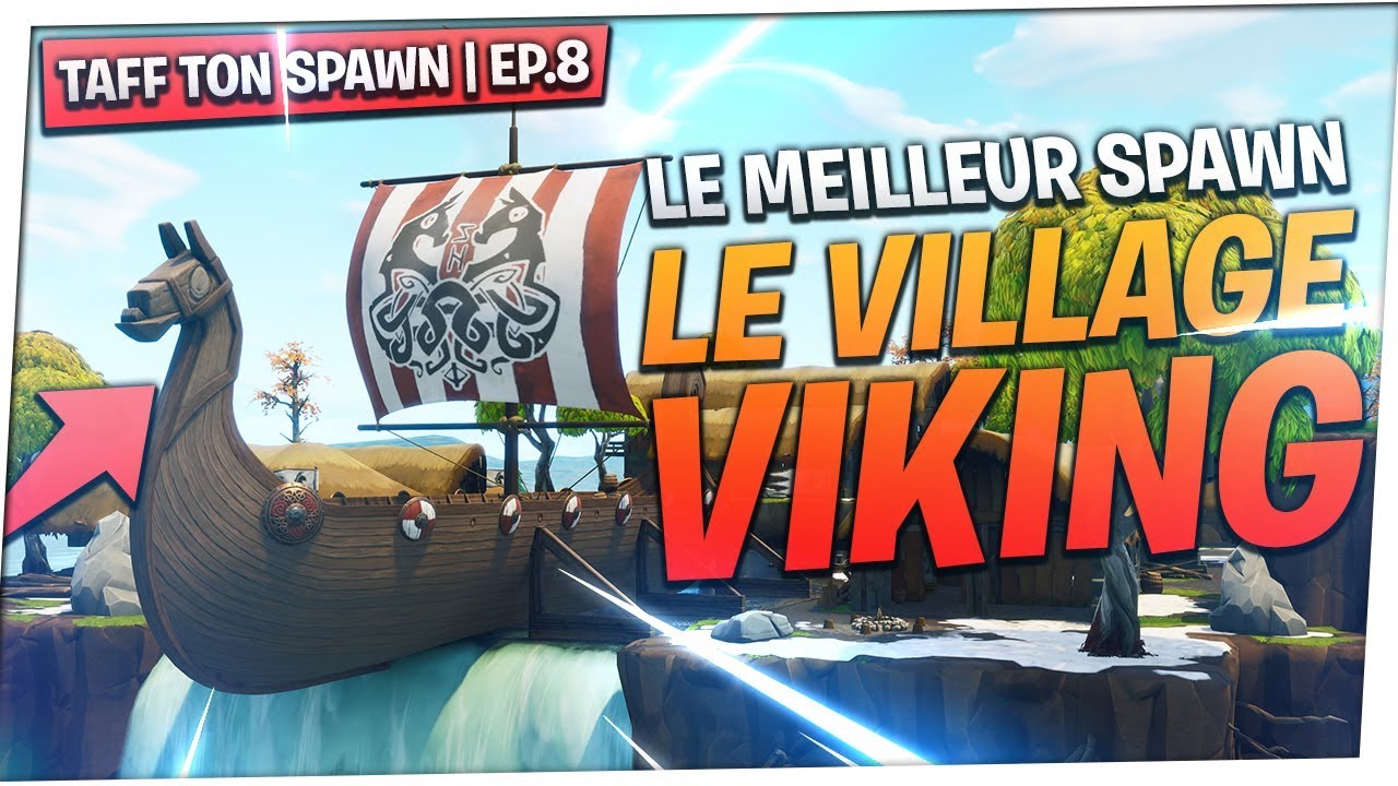 ✔️ LE MEILLEUR SPAWN SOLO : LE VILLAGE VIKING | TAFF TON SPAWN EP.8 sur Fortnite