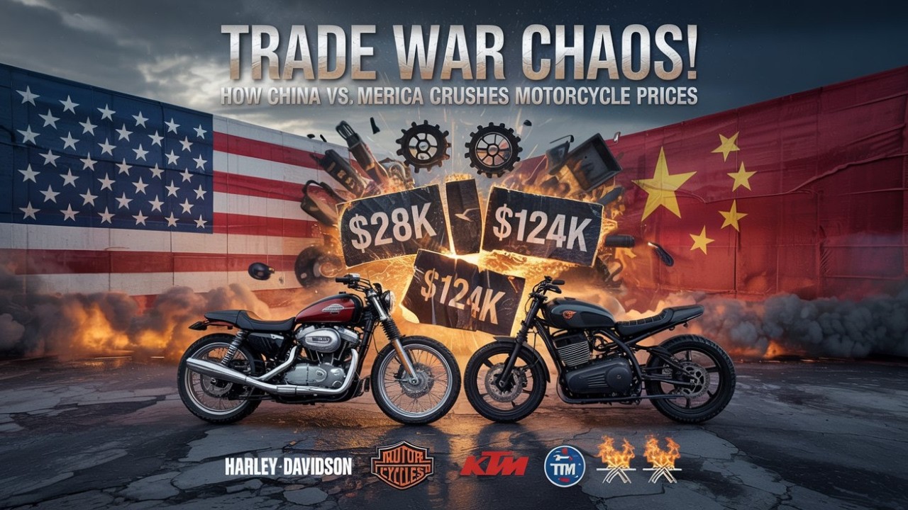 Motorcycle Prices SKYROCKET in 2025! 😱 Trade War Hits Riders HARD!