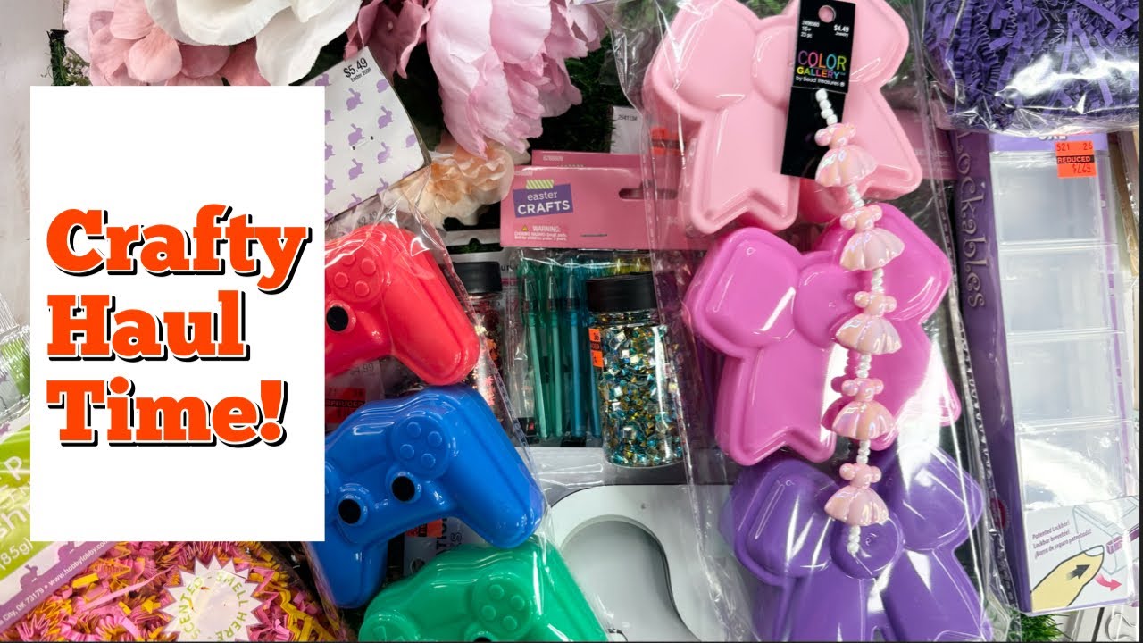 Время для творческой покупки! Распродажа в Hobby Lobby и НОВИНКИ весны, а также кое-что из Dollar...