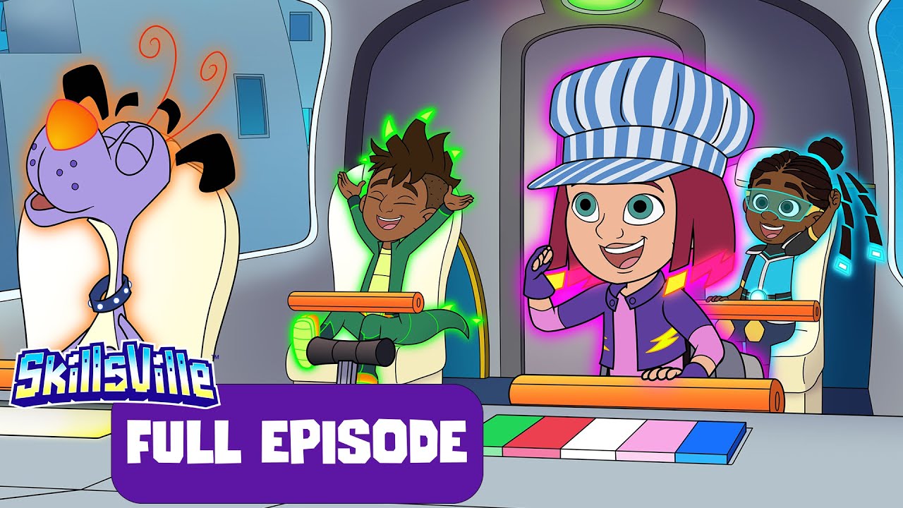 Skillsville FULL EPISODE | Train Engineer