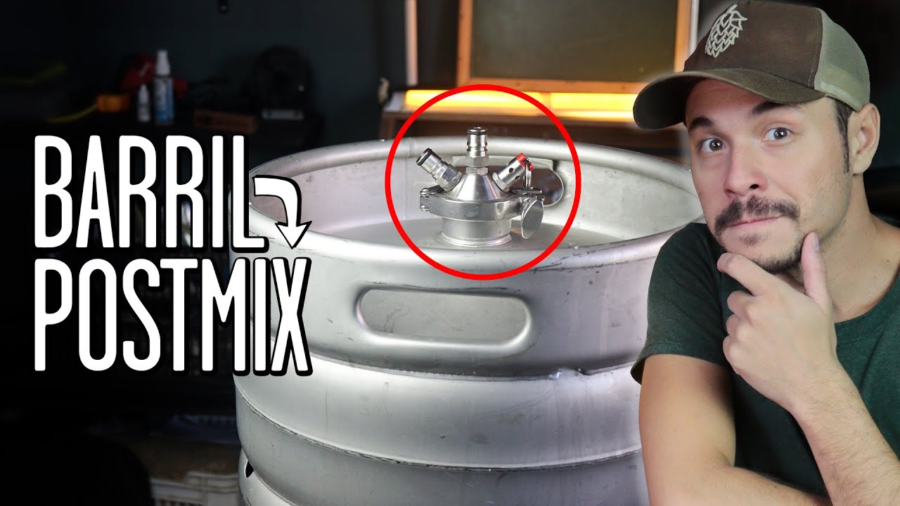 Transforme um Barril em um Post-Mix - Adaptador Ball-lock