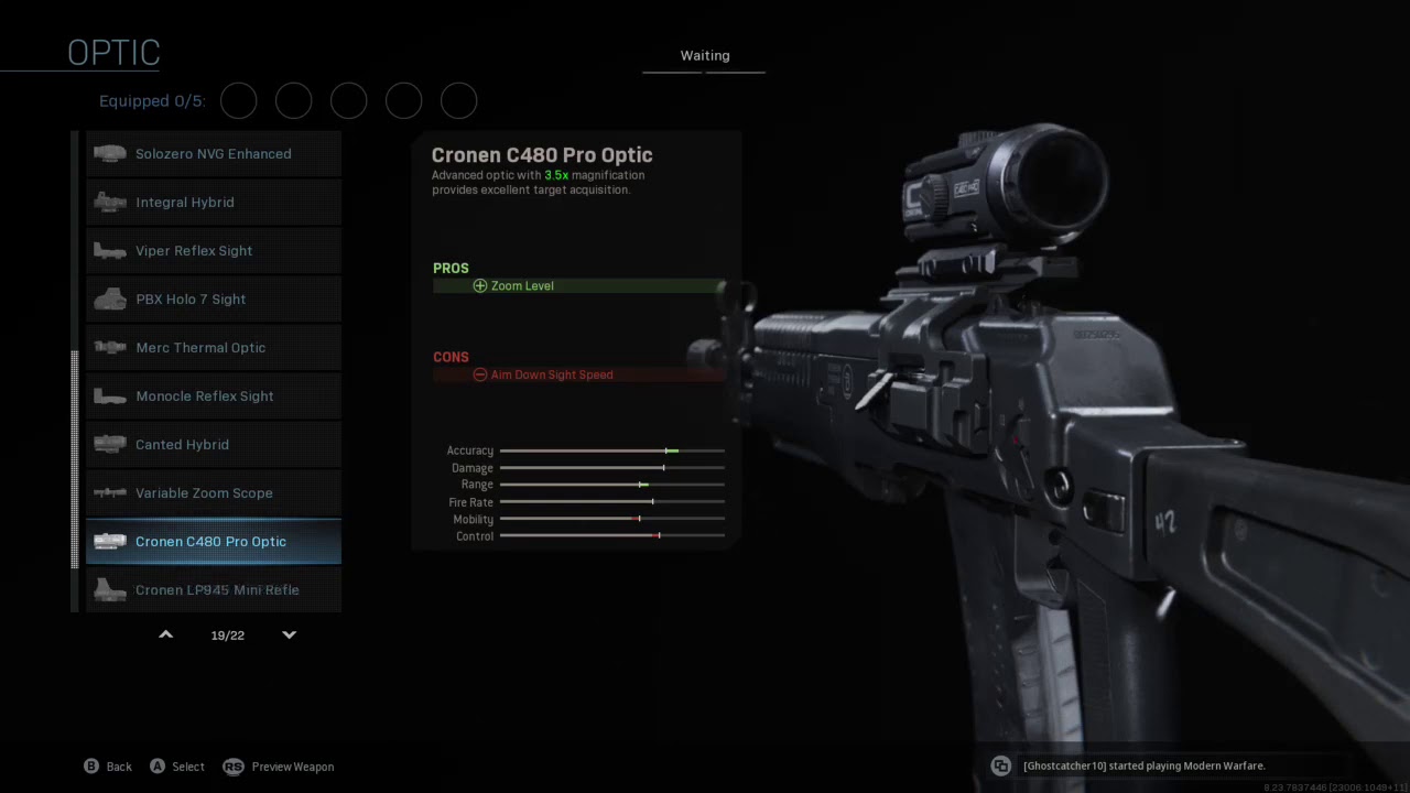 AN 94 All Attachments Call of Duty Modern Warfare