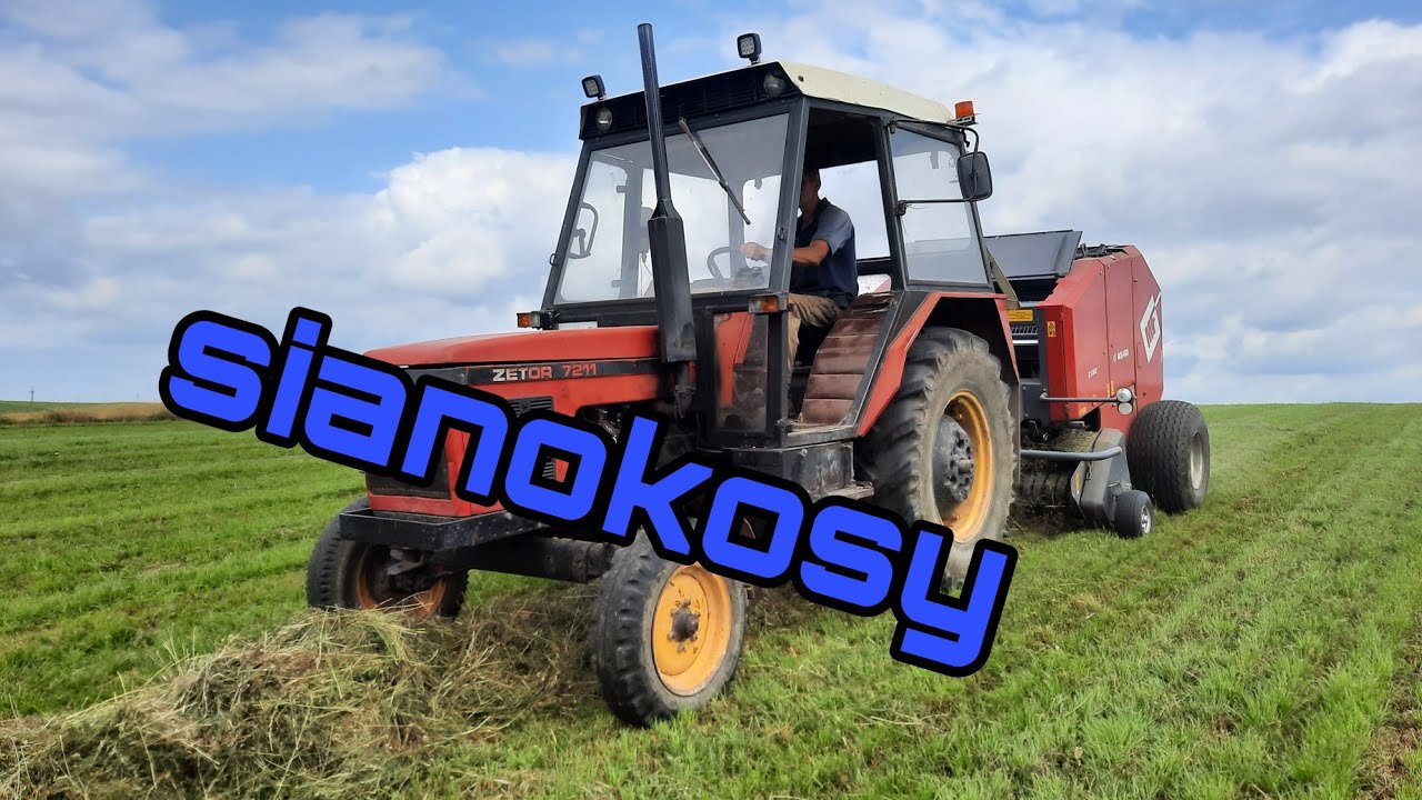Zetor i Metal Fach w akcji. Sianokiszonka 2021.