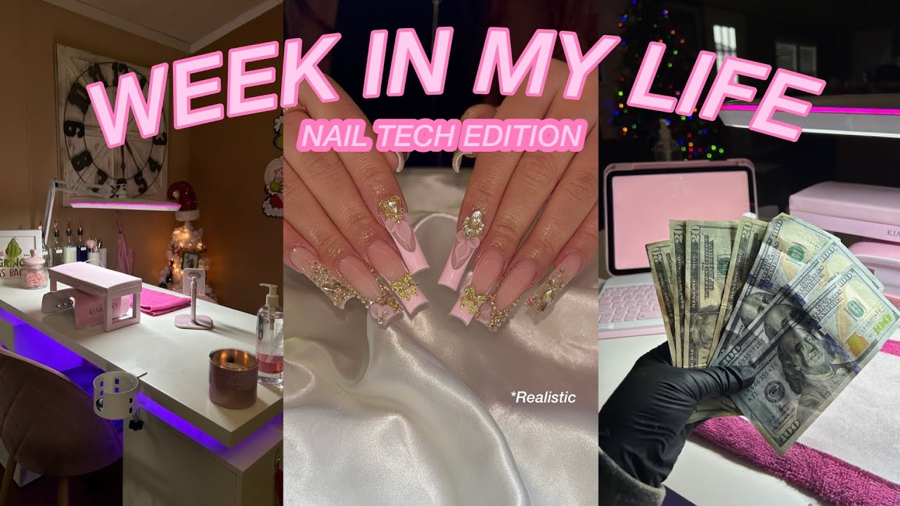 A WEEK IN MY LIFE *Nail Tech Edition | NailsXSelena