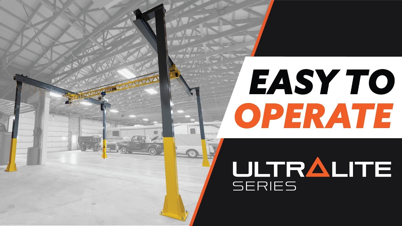 The UltraLite Freestanding Crane: Lightweight and Easy to Use!