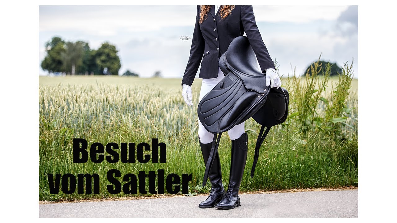 Ein neuer Sattel für Uncas? Besuch vom Sattler!