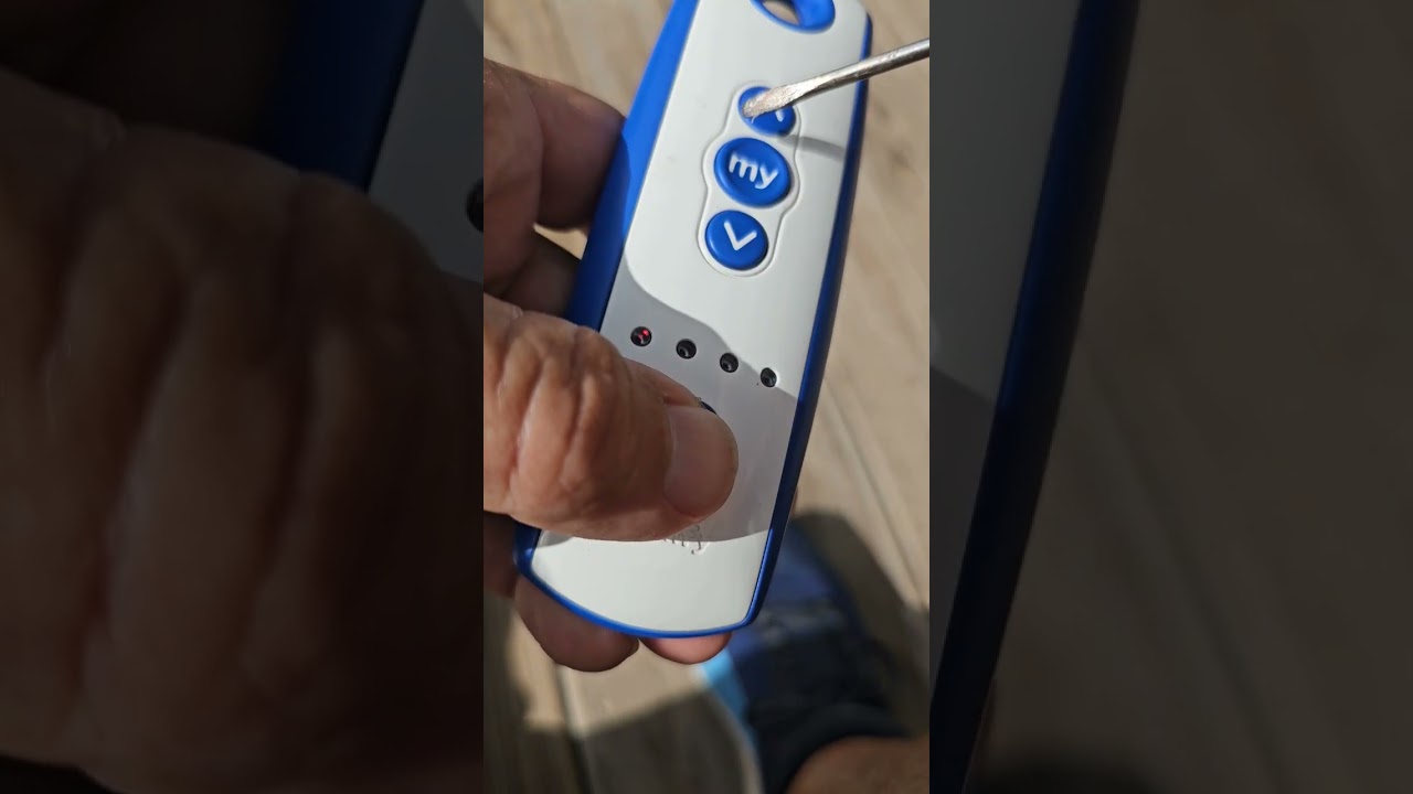 Somfy LT50 motor limit setting and clearing out of motor