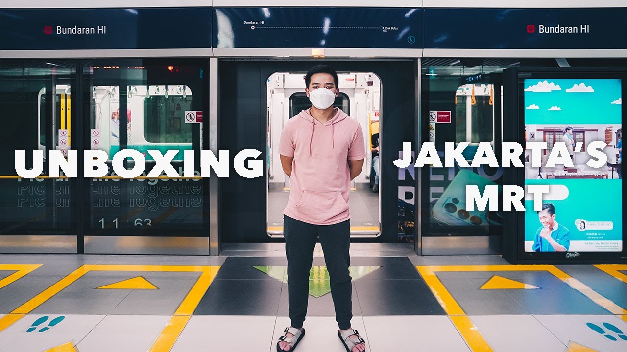I tried MRT Jakarta for the first time