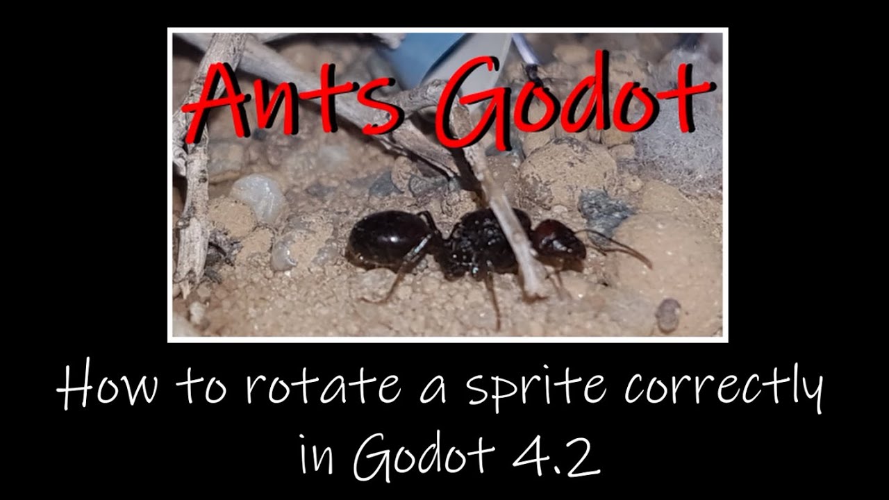 How to rotate a sprite correctly in Godot 4.2