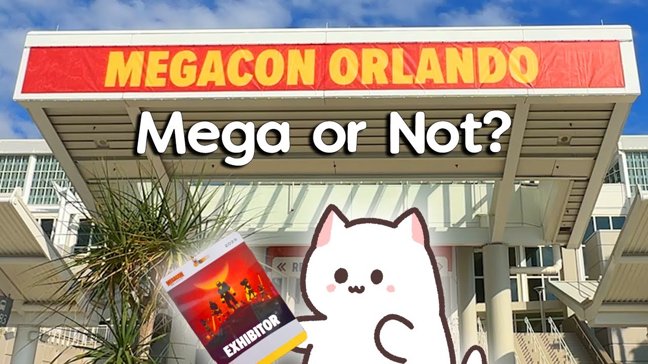 First Florida Con || Megacon 2025 Artist Alley Vlog!