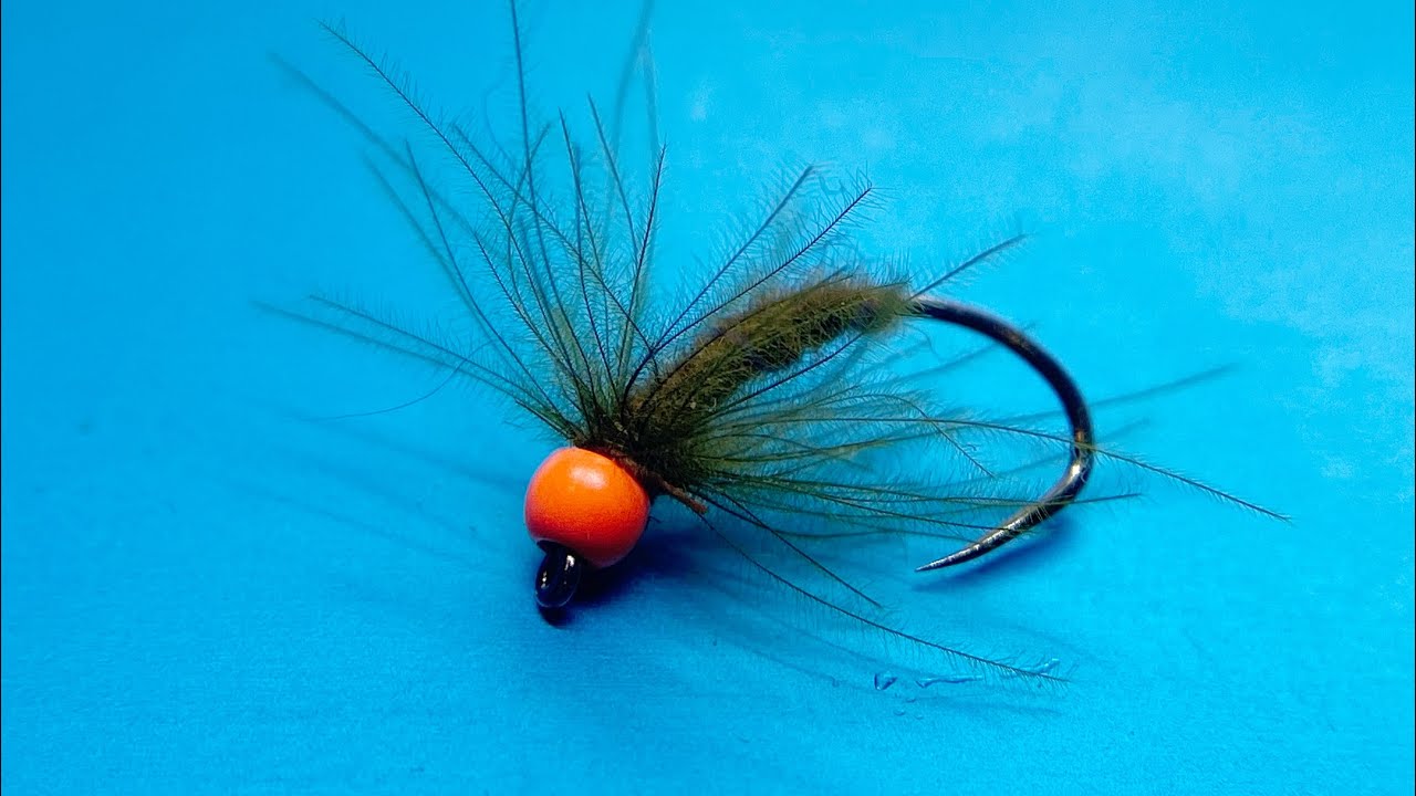 Dazzle Bead and CDC nymph