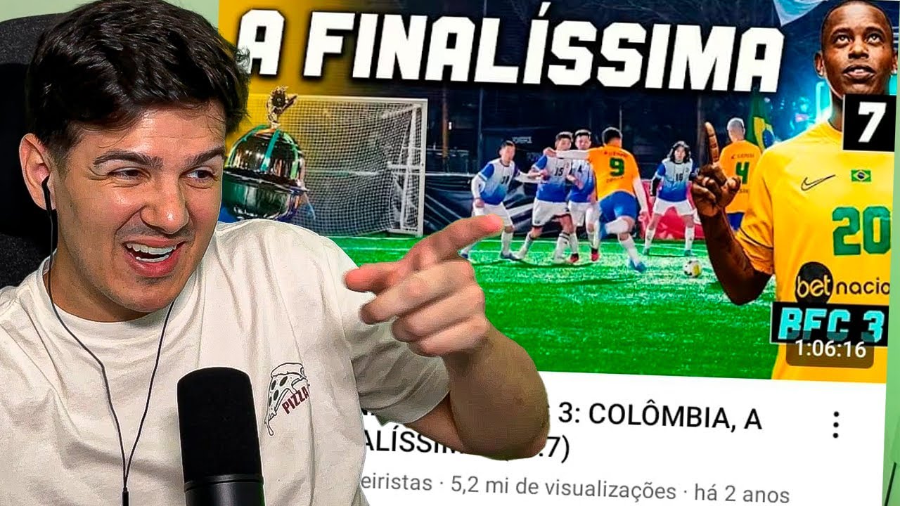 BANHEIRISTAS FC 3: COLÔMBIA, A FINALÍSSIMA! (EP.7) - wardi REACT!