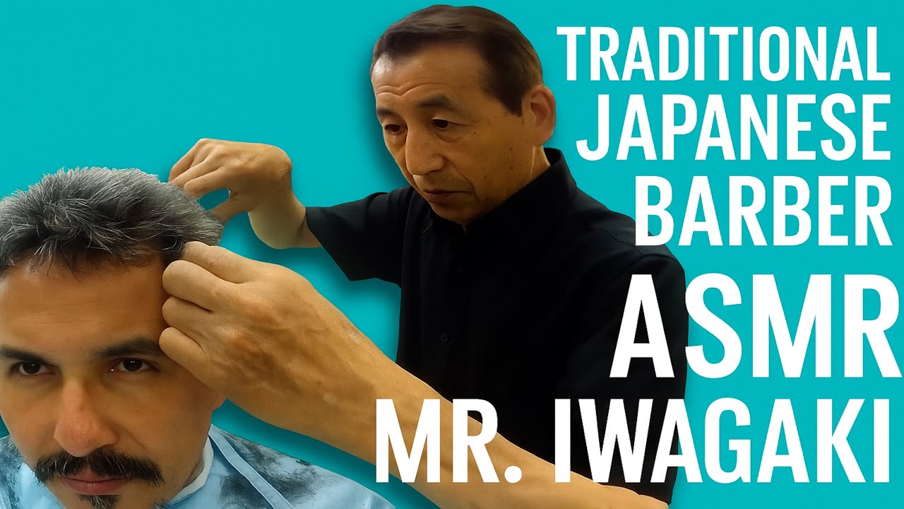 💈Mr. Iwagaki - The Traditional Japanese Barber - - 伝統的な理容室 - [Handheld GoPro]