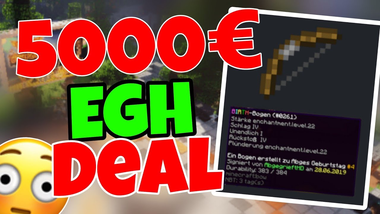 Dieses Item sollte einfach für 5000€ verkauft werden!? Minecraft / GrieferGames