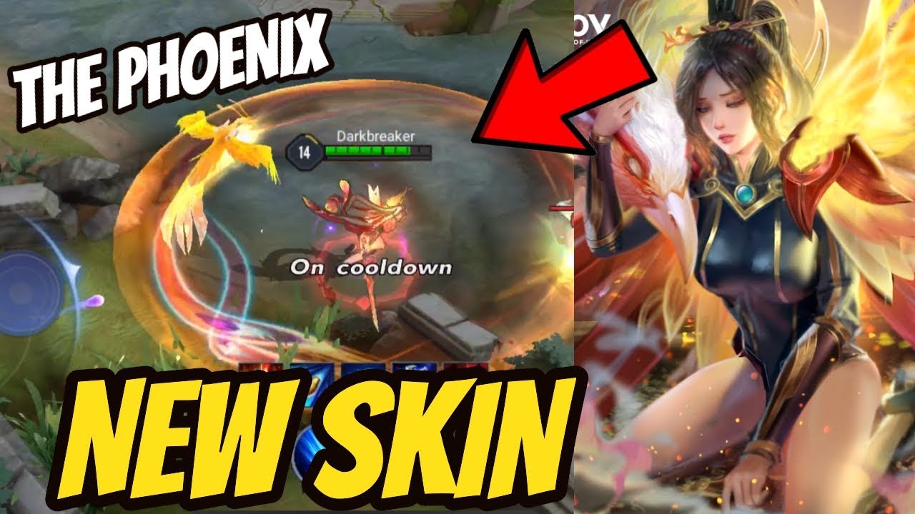 BUTTERFLY NEW SKIN THE PHOENIX GAMEPLAY | AoV | 傳說對決 | RoV | Liên Quân Mobile