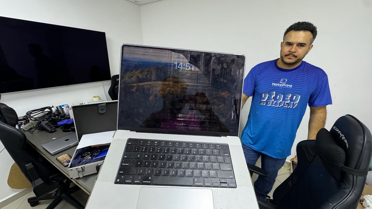 MEU MACBOOK DE 30 MIL REAIS QUEBROU
