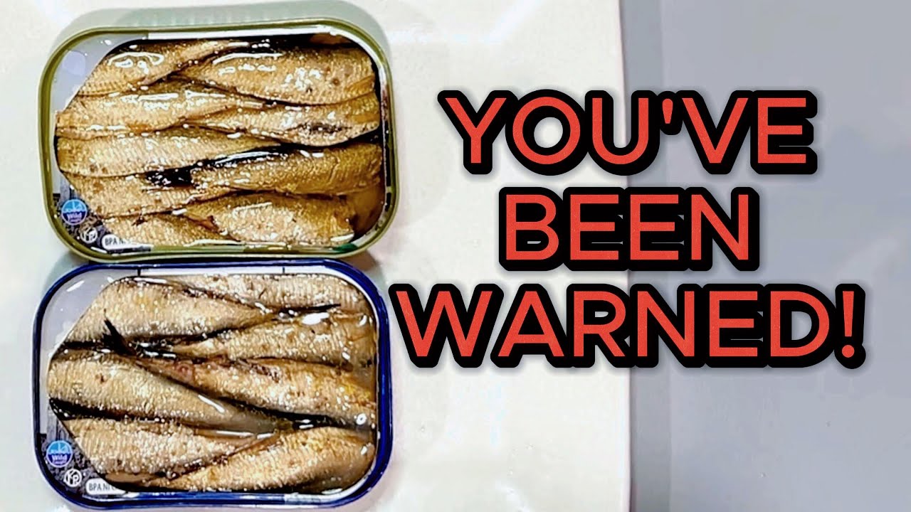 Polar brislings in olive oil and water!