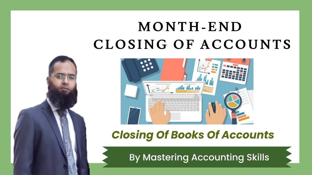 Закрытие счетов по итогам месяца от MAS (Mastering Accounting Skills)