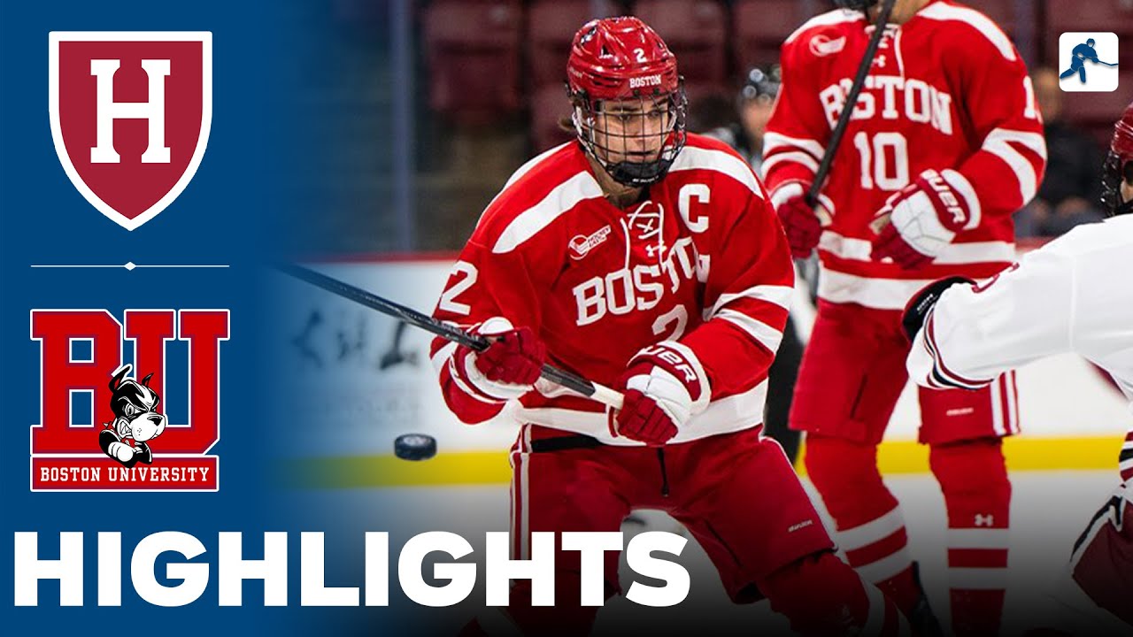 Harvard vs Boston University | NCAA College Hockey | Highlights - January 12, 2026