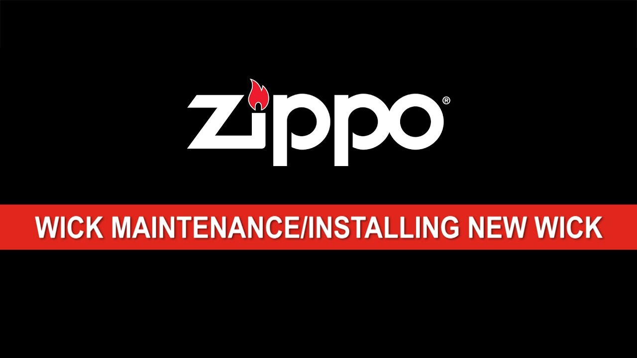 Zippo Instructional: Wick Maintenance / Installing a New Wick