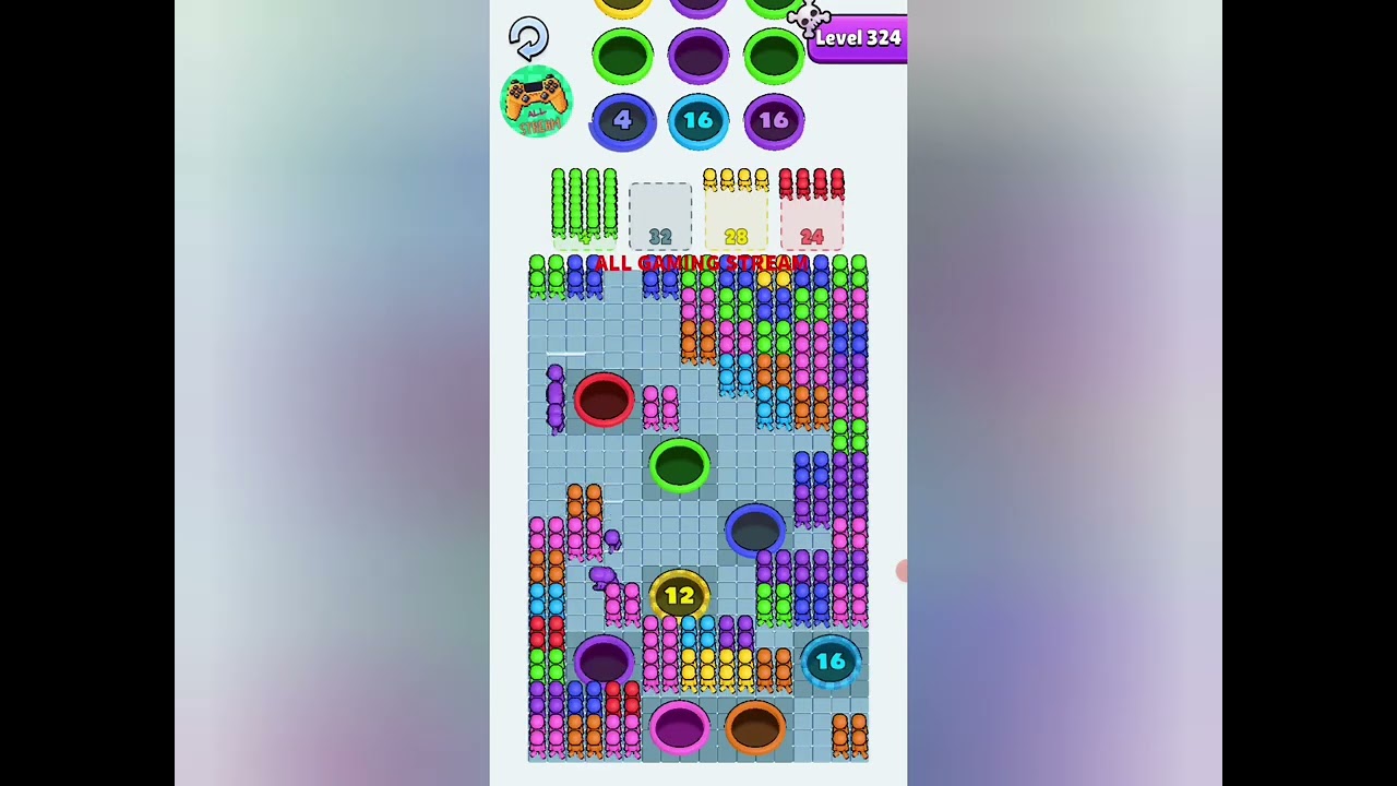 Hole People level 324 Gameplay
