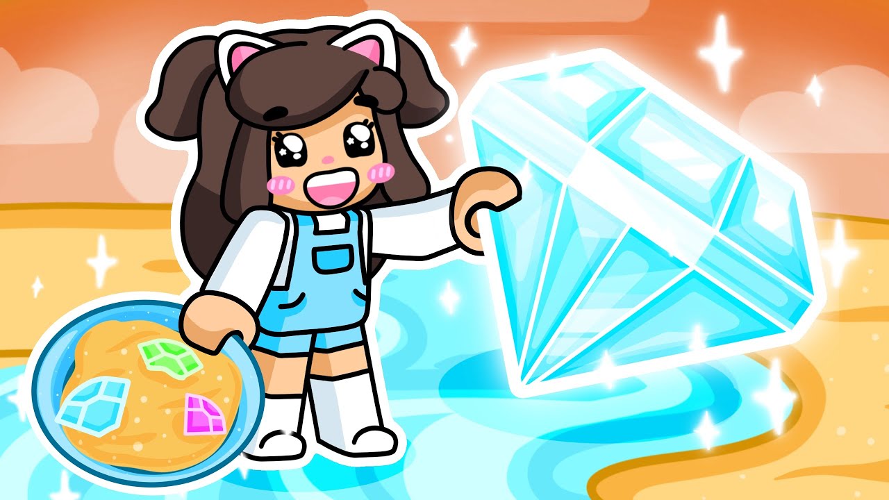 Finding GIANT GEMS in Roblox Prospecting!