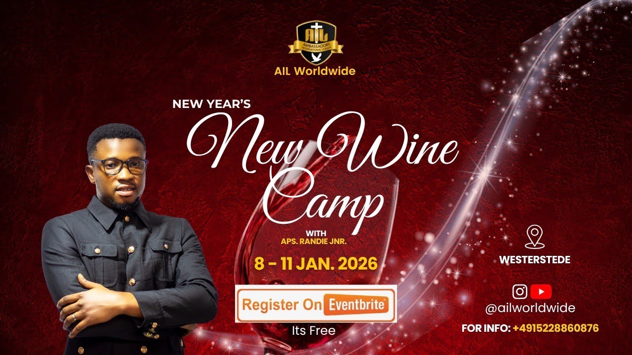 New Year's New Wine Camp - Day 2, Session 2 || 10th January 2026