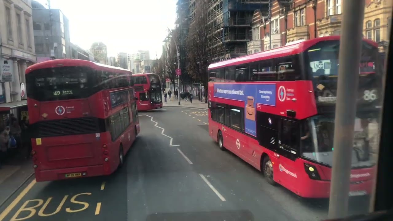 London Buses Route 128 10142 Stagecoach to Ilford Station (Part 4) Finale 