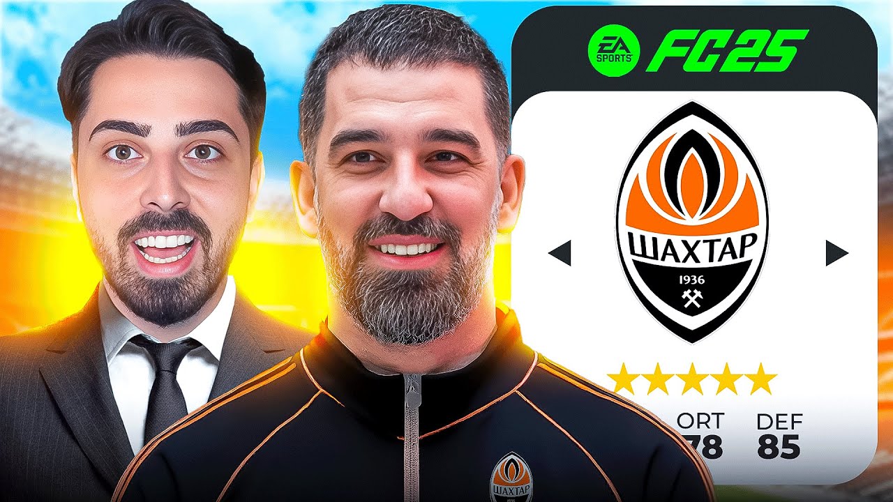 ARDA TURAN ile SHAKHTAR DONETSK REBUILD
