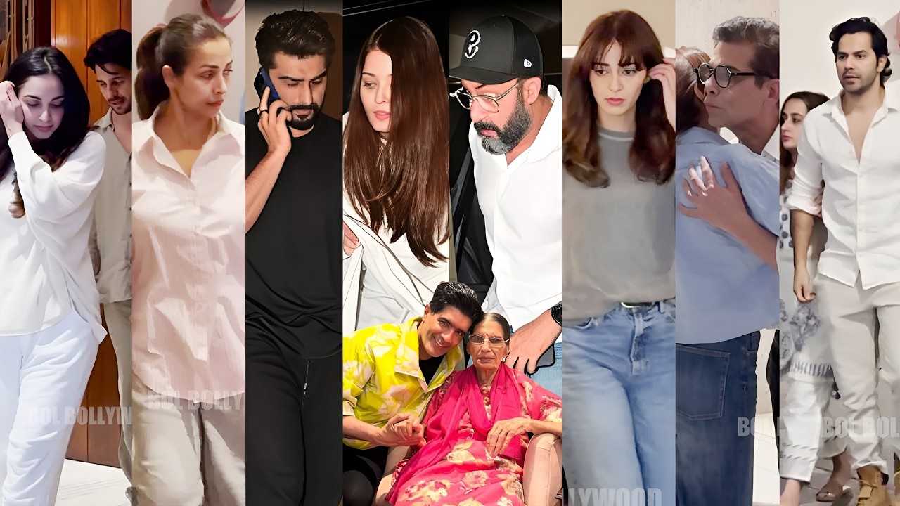 Manish Malhotra Mother Passed Away - Aishwarya Rai, Abhishek B, Kiara-Sidharth, Varun, Malaika-Arjun