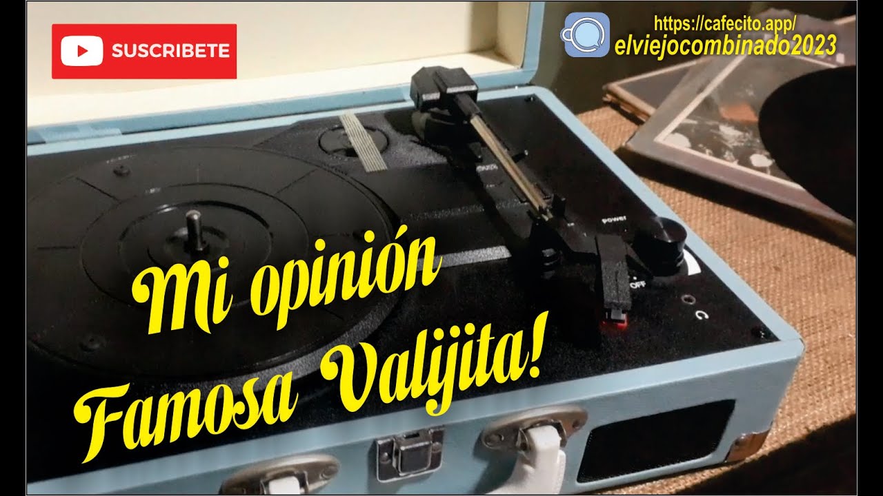 Mi opinión sobre las valijitas tocadisco! (Aclaración en descripción)