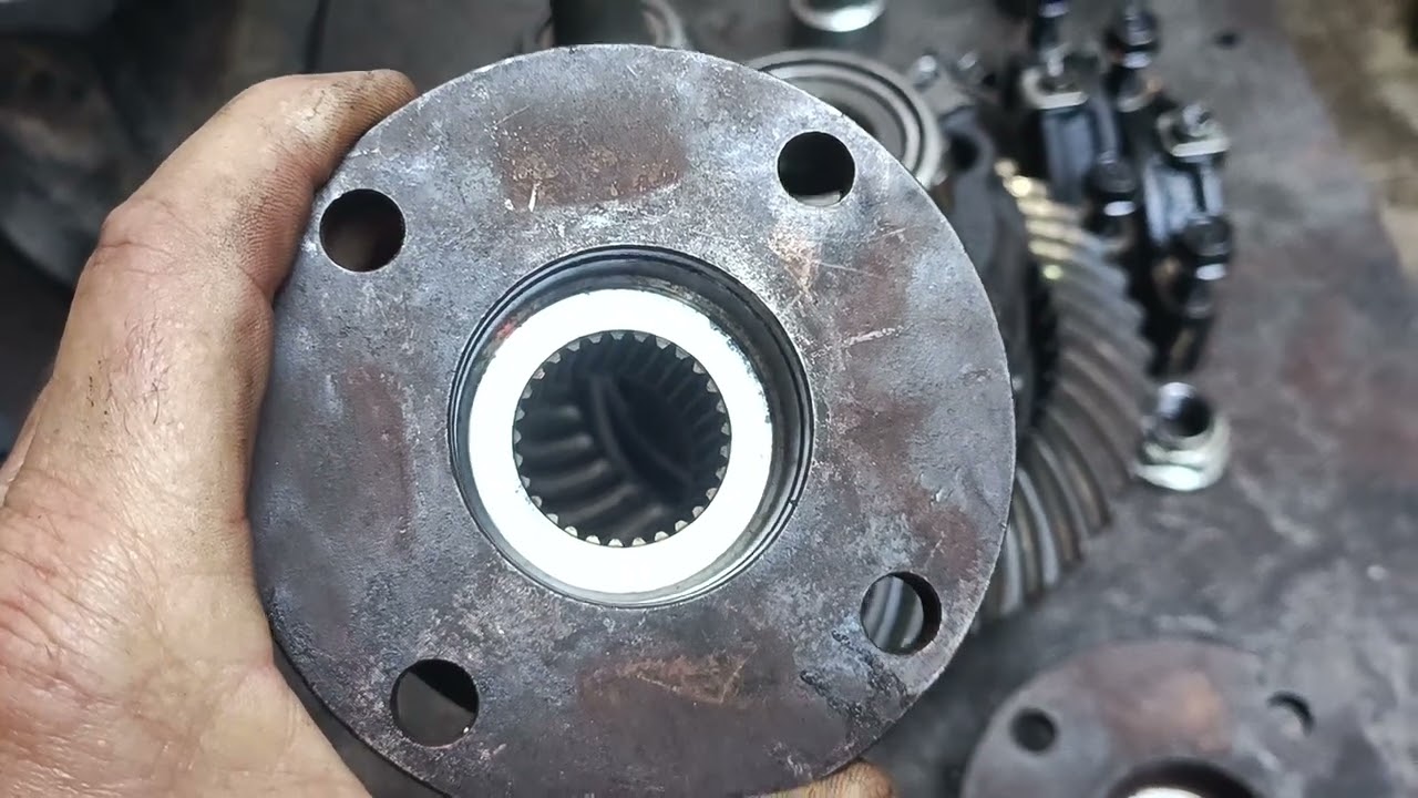 adaptação pra usar o diferencial da Hilux antiga na 2005 em diante