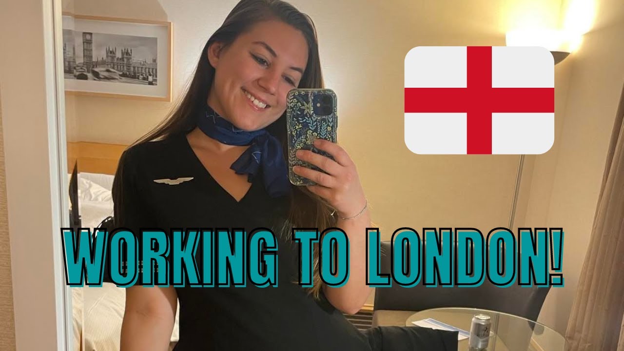 FLIGHT ATTENDANT VLOG: WORKING TO LONDON (FINALLY)!