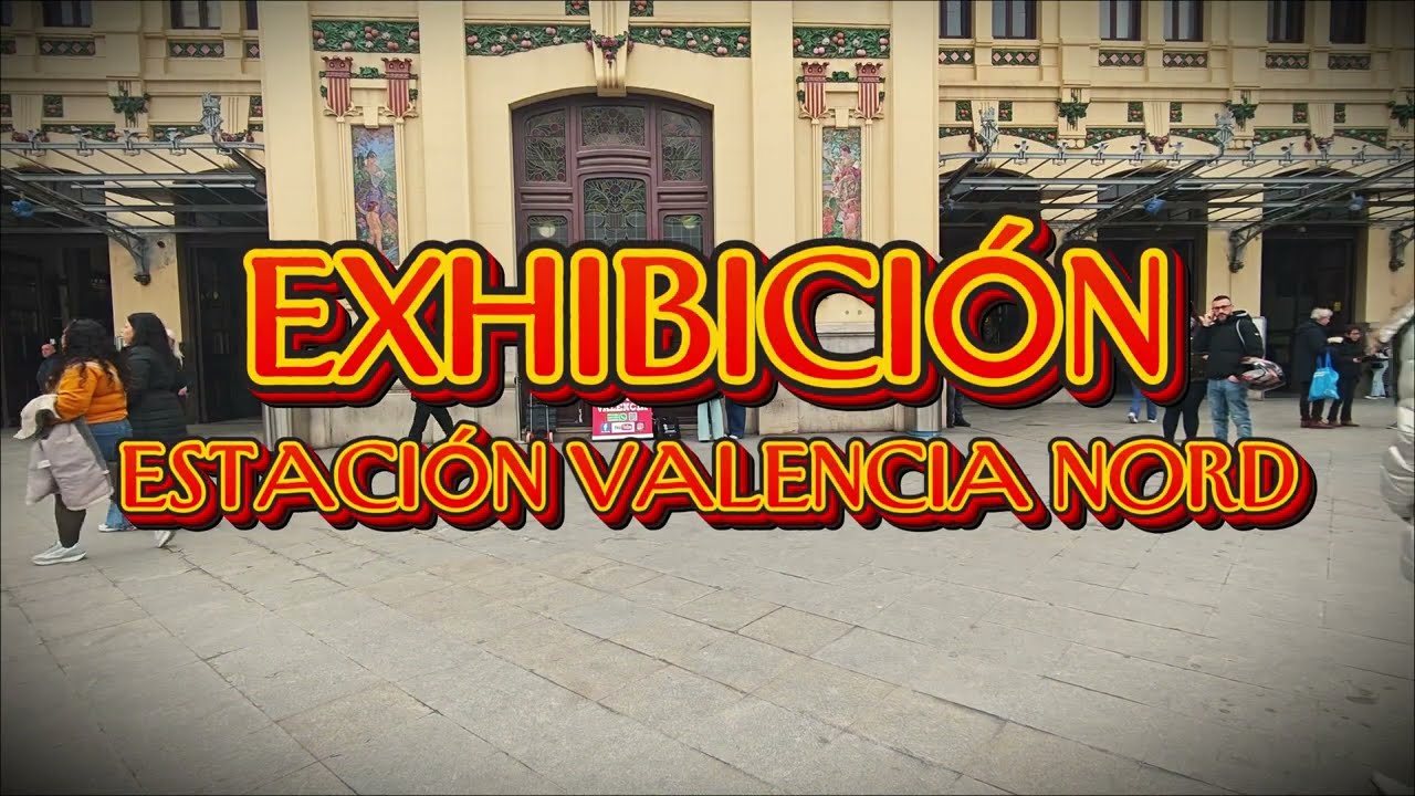 ASOCIACIÓN COUNTRY DE VALENCIA EXHIBICIÓN EN ESTACIÓN NORD Vídeo, imágenes Gustavo La Paz 