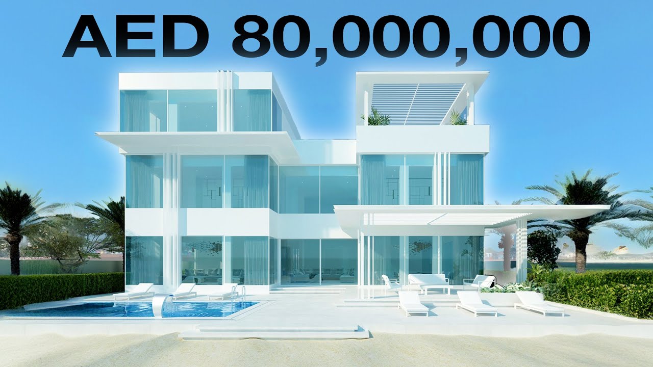 AED 80,000,000 MODERN MASTERPIECE MANSION | Palm Jumeirah | Dubai | Dubai Property Talks