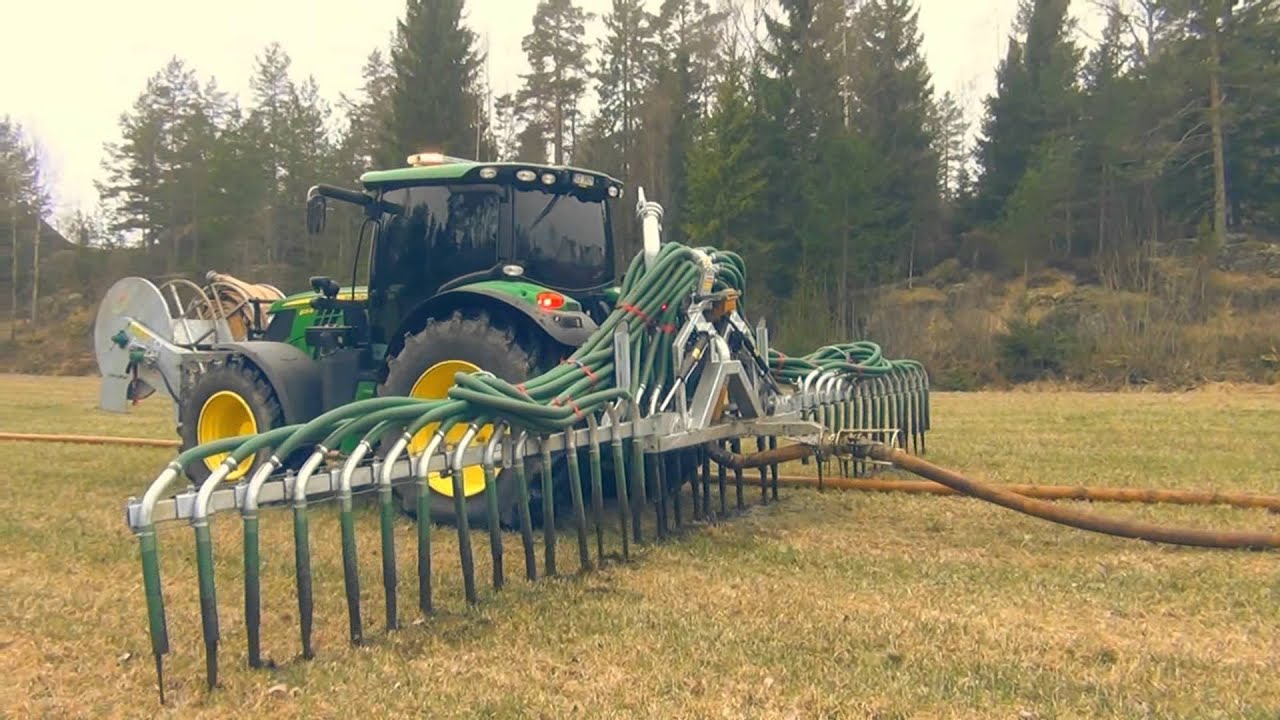 Slangesprederutstyr, slepeslangeutstyr Slurrykat 10.5 m