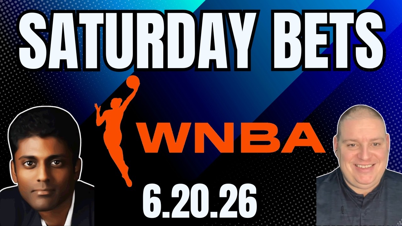 Saturday WNBA Picks - 6/20/26 l Craig Trapp & Indian Cowboy WNBA Betting Picks & Predictions