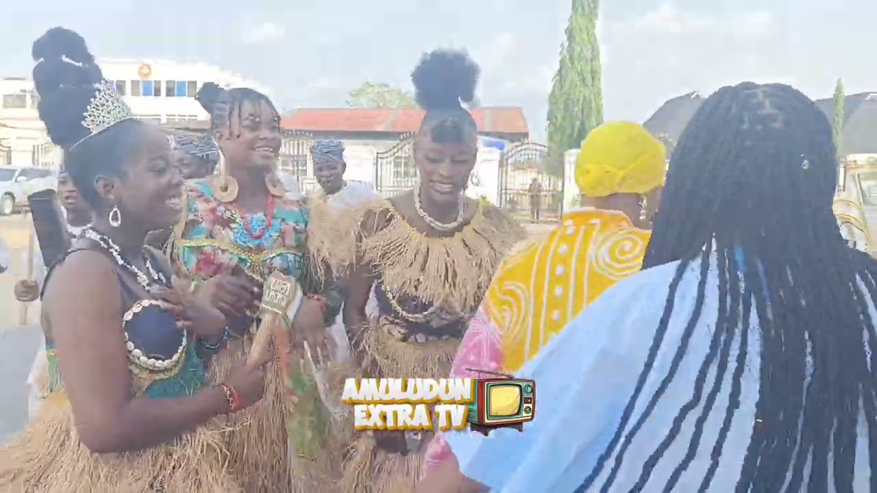 Royal Elegance on Display 👑 | Ooni’s Queen Aderonke & the Moremi Queens at Ile-Ife Palace