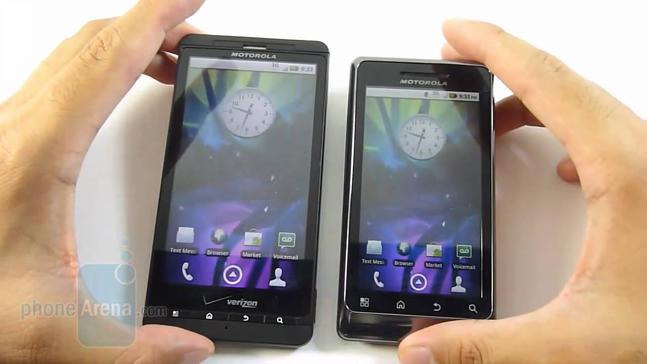 Motorola DROID 2 vs Motorola DROID X