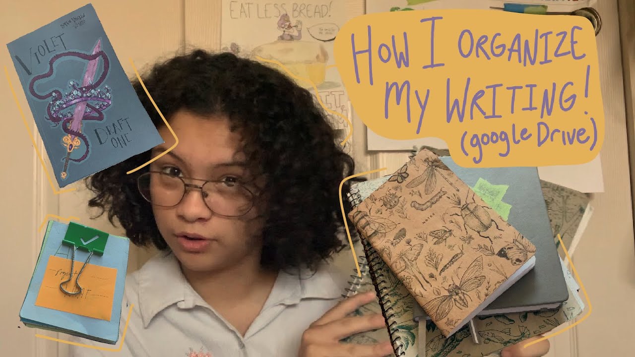 how i organize my writing!