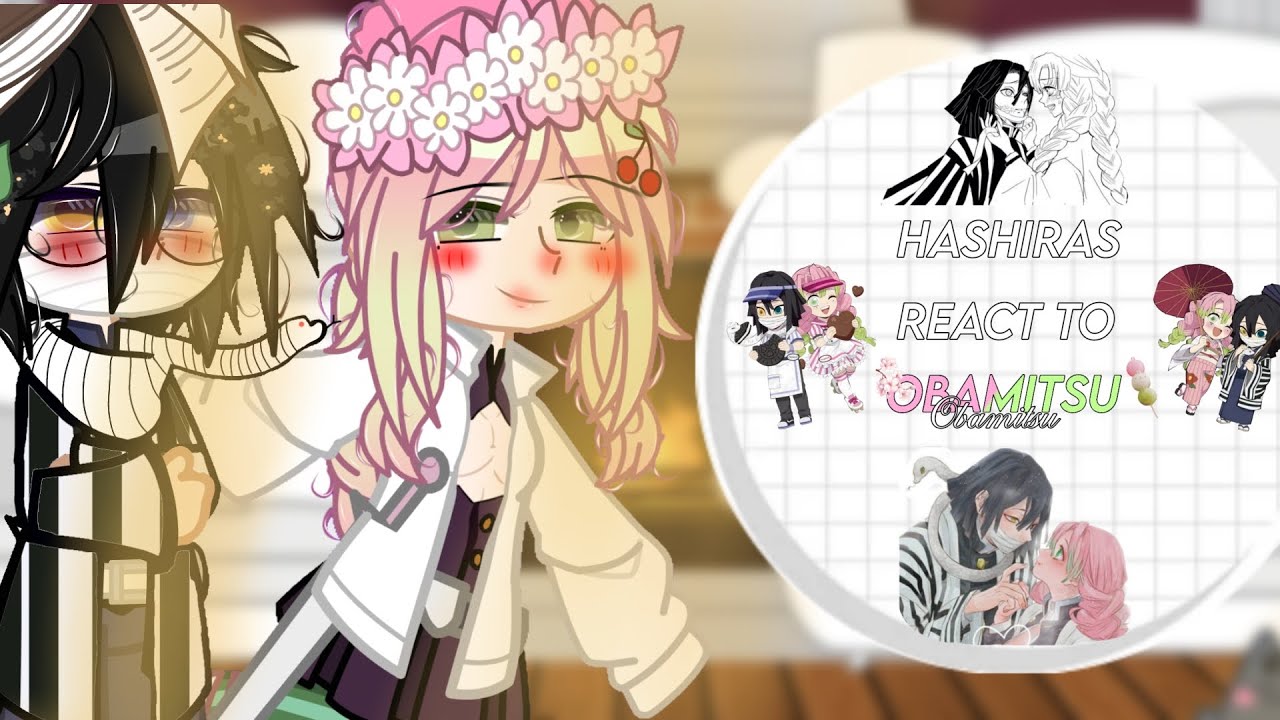 Hashiras React to Obamitsu💖🐍 (ships) ❗Part 2❗🇺🇸/🇧🇷