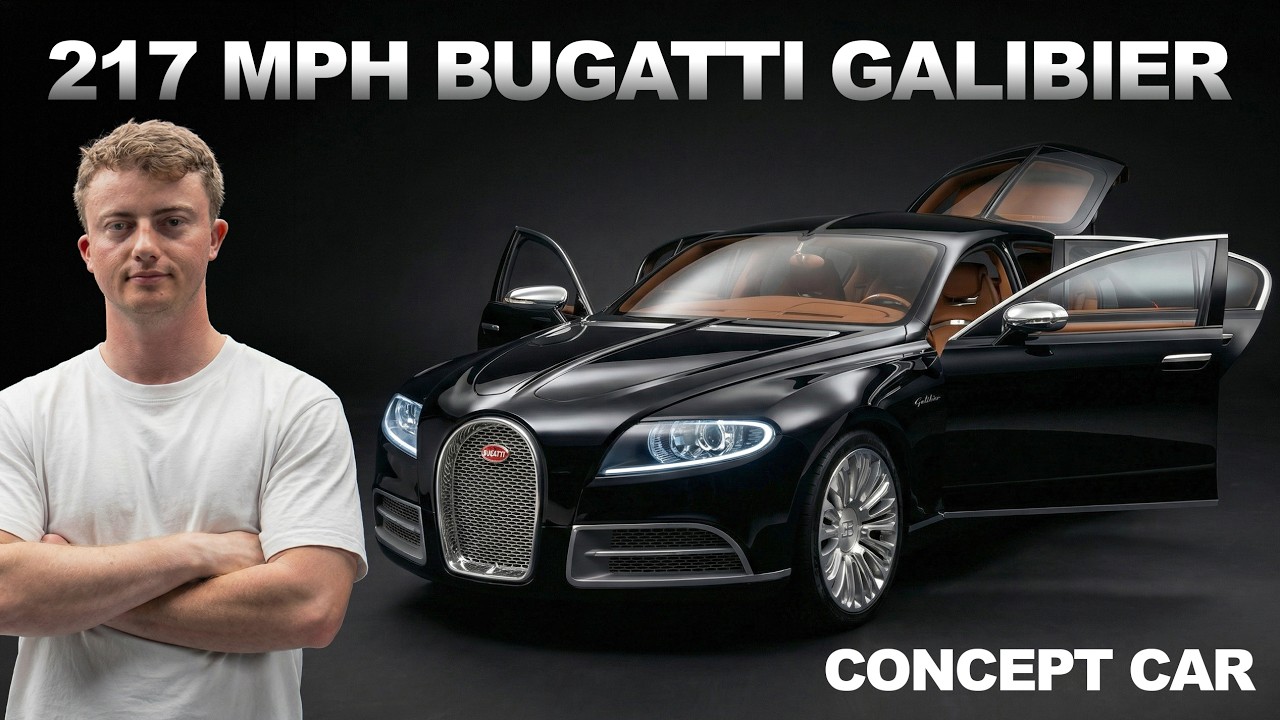Секретный четырехдверный Bugatti Veyron мощностью 1000 л.с. — эксклюзивный обзор версии Galibier!