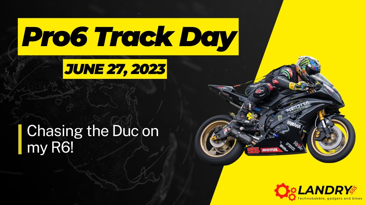 Pro6 Track Day - Chasing the Ducati on my R6