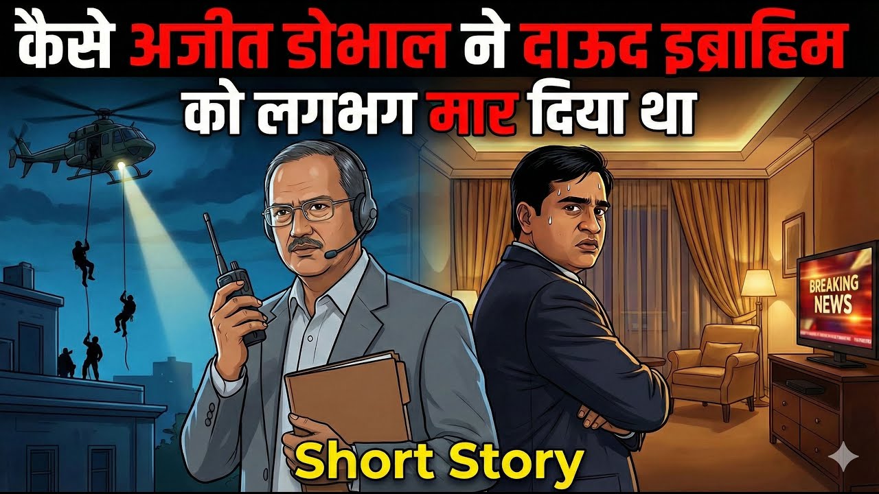 कैसे अजीत डोभाल ने दाऊद इब्राहिम को लगभग मार ही दिया था | India’s Secret Mission