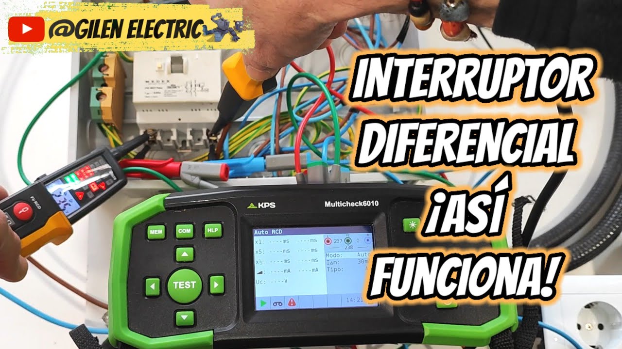 Cómo funciona un Interruptor Diferencial. Tipos y clases. Qué es y para qué sirve 🕵️