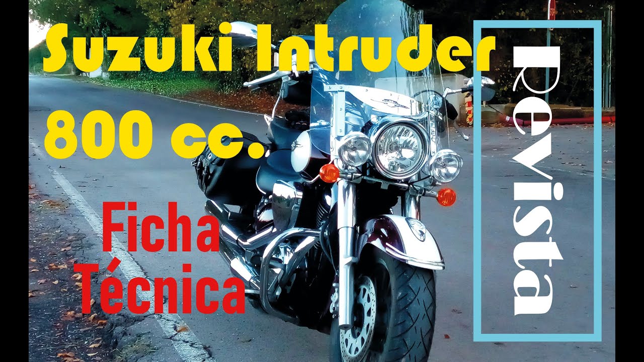 Suzuki Intruder 800 cc : Ficha Técnica