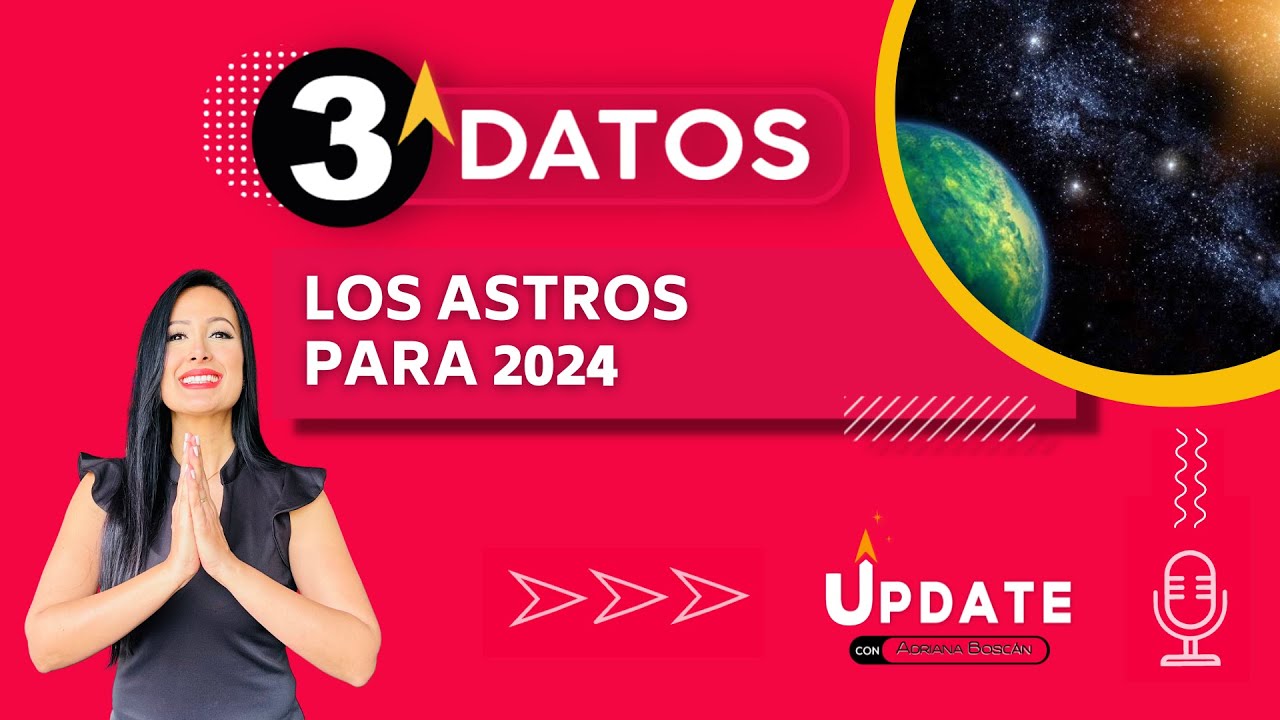 LOS ASTROS Y EL NUEVO AÑO 2024. JUNTO AL PSICOASTRÓLOGO DOUGLAS MORALES.