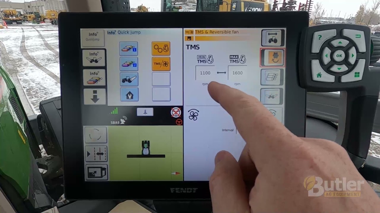 Setting Up Tractor Management System (TMS) on the Fendt VarioTerminal NT01 Monitor
