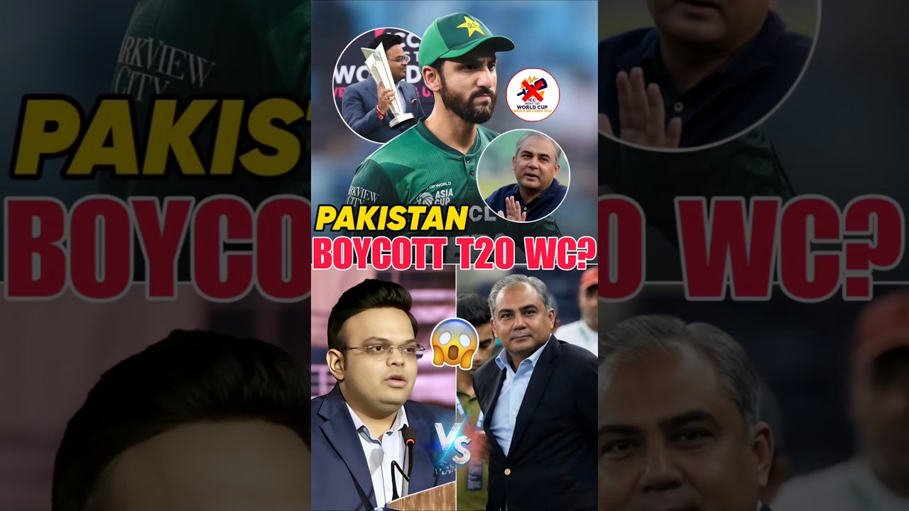 Pakistan to Boycott T20 World Cup? 😱 PCB Chief Big Warning to ICC | Asia vs ICC Drama | Cricket News